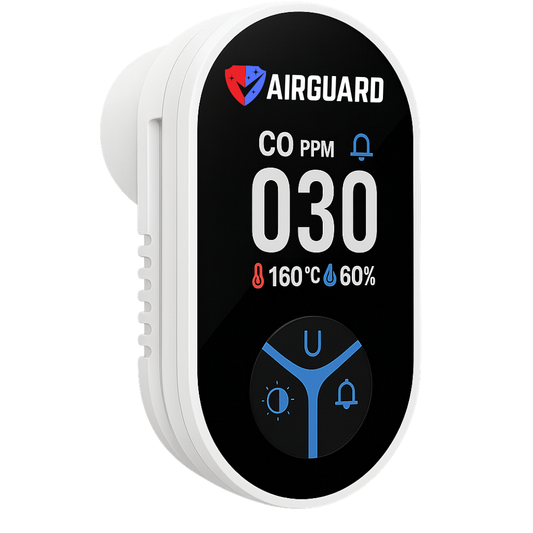 AirGuard™ Portable Carbon Monoxide (CO) Detector 3-in-1 | №1 LifeSaver Detector